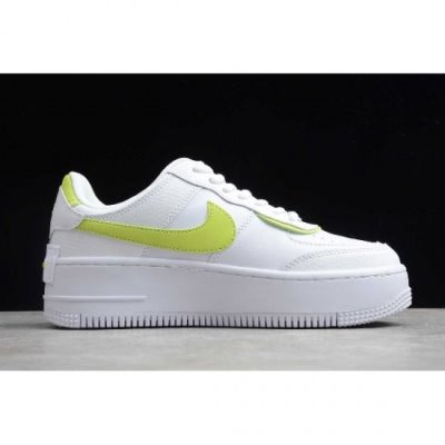 Nike Bayan Air Force 1 Shadow Gri / Limon Kaykay Ayakkabı Türkiye - Z01Y1HK3